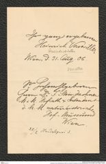 Nachlass Franz Steindachner, Brief von Heinrich Vonwiller an Franz Steindachner (31.08.1906), Inv.Nr. 565.01, Seite 4